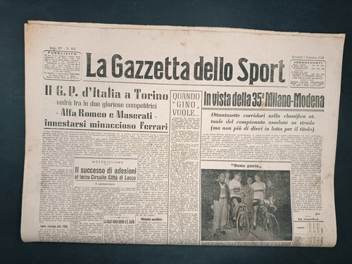 Gazzetta dello sport 205 - dello, n