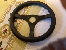 Volante Fusina 340mm Originale pelle. Fusina Porsche Lancia Innocenti