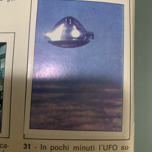 Figurina ufo ed panini - n.31,