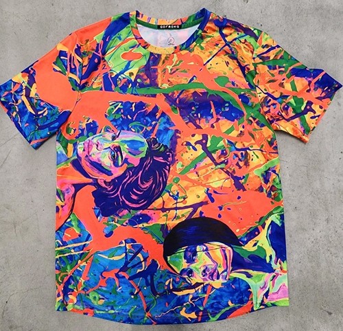 Camicia rave fluorescente - camicia,