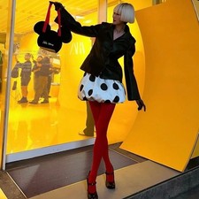 Gonna A Palloncino Mini A Pois