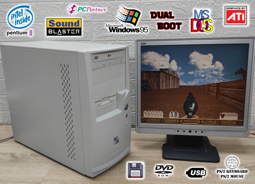 Pentium 350 windows retro - pentium,