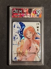 NAMI - ONE PIECE - SEXY GIRL - WAIFU - GRADED CARD 9 - NO PSA BGS - SEXY BODY