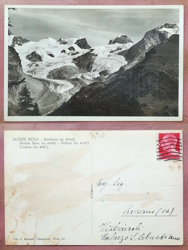 Monte rosa breithorn - rosa, (m
