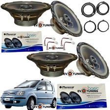 Kit 4 Casse Altoparlanti 165mm Anteriori e Posteriori 2Vie Fiat Panda 169 da2003