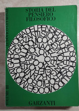 STORIA DEL PENSIERO FILOSOFICO