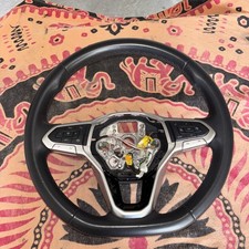 VW VOLANTE IN PELLE CON COMANDI E PADDLES CAMBIO VOLKSWAGEN TIGUAN  T-ROC 