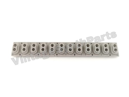 Rubber key contact - rubber, strip