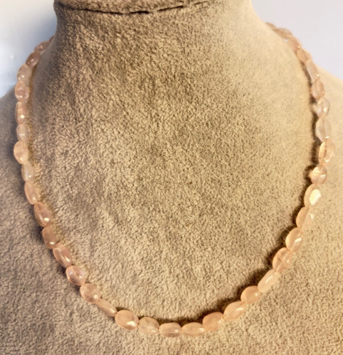 Collana pietre cabochon quarzo - collana,