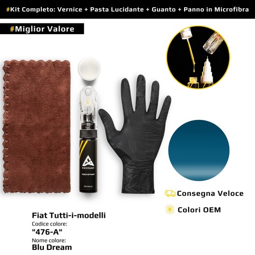 Vernice ritocco per fiat - vernice,