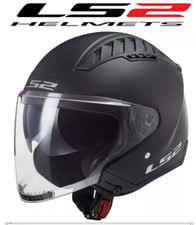 CASCO JET LS2 COPTER 2 SOLID NERO OPACO INTERNO REMOVIBILE ECE 22.06