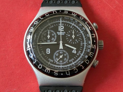 Cronografo uomo swatch irony - uomo,