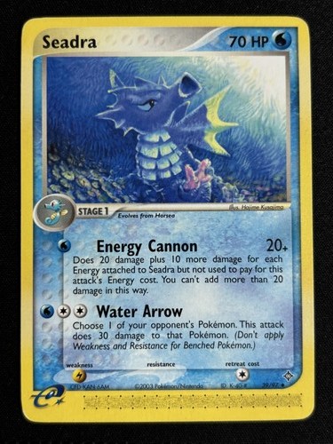 Carta pokemon seadra - carta, ex