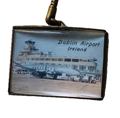 Dublin airport keyring vintage - airport,