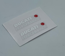 2 adesivi DUCATI Performance monster hypermotard 916 996 998 748 999 749 diavel