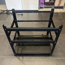 Rack Telaio Completo Per Mining RIG. 2 Piani, 6 + 6 Schede GPU.