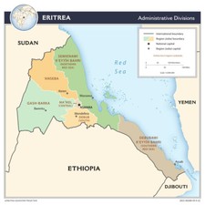 Eritrea Provincia Politica
