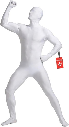 Costume morphsuit bianco - costume,