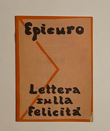 Lettera sulla felicita - , di