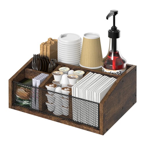 Organizer caffè legno con - in,