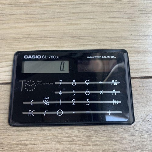 Casio 760lu calcolatrice - sl-760lu,