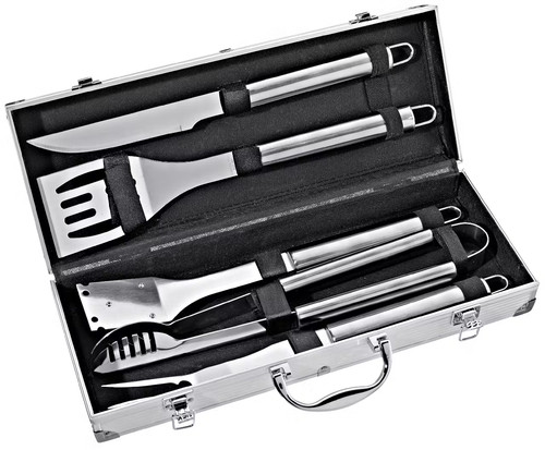 Set utensili per - set, barbecue