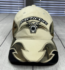 Vtg Arctic Cat Camo Hat Cap Strapback Logo Northern Power Sports Fairbanks, AK