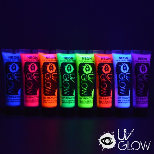 Vernice viso neon glow - vernice, uv