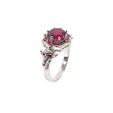 Sintetico Rosa Rubino Gotico