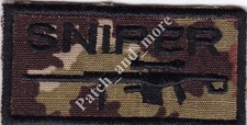 Patch sniper 6x3 vegetato - sniper,