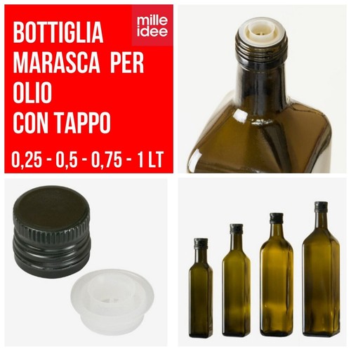 Bottiglie vetro marasca per - vetro,
