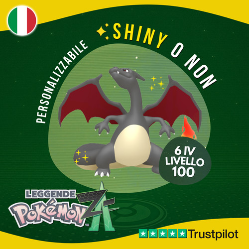 Charizard shiny non - o, 6