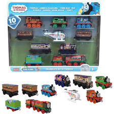 10 PERSONAGGI TRENINO THOMAS & FRIEND METALLO EDIZIONE FESTA FISHER PRICE GRG41