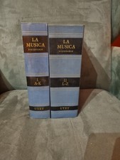La Musica Dizionario Utet 1968 Guido M. Gatti Alberto Basso 2 Volumi