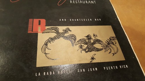 Menu rendezvous restaurant - menu,