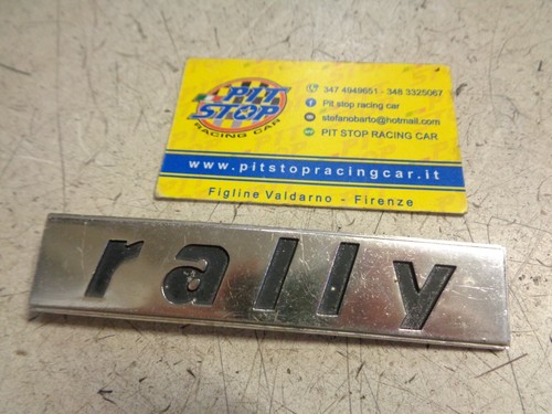 Scritta posteriore fiat 124 - scritta,