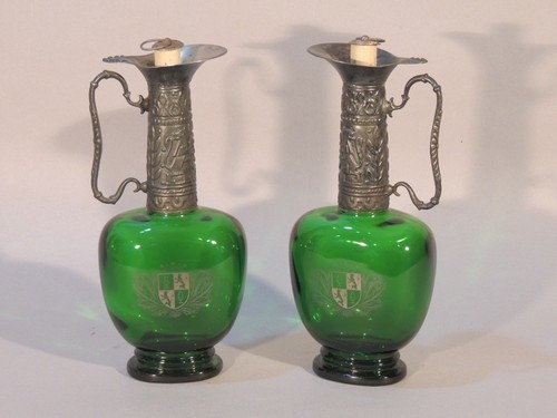 Coppia bottiglie vintage - coppia,