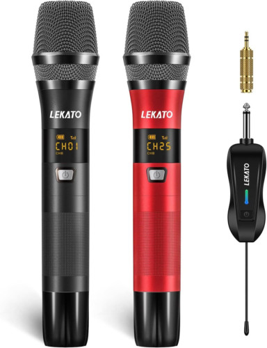 Lekato microfono wireless uhf - wireless,,