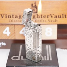 Dunhill Lighter Silver Bark