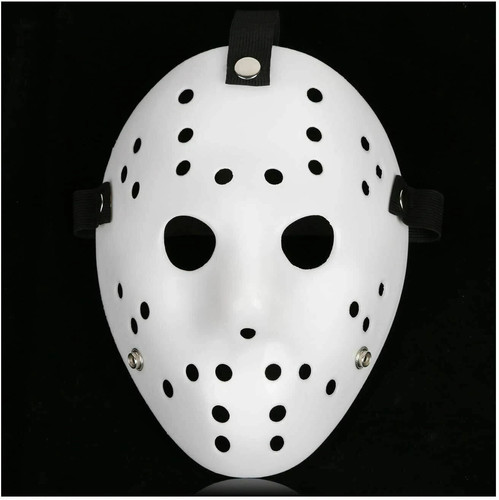 Maschera bianca halloween - bianca,