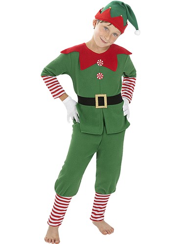 Costume elfo natalizio - da,