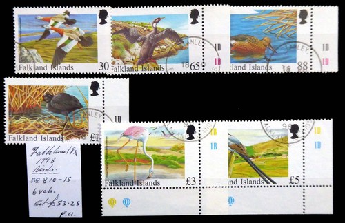 Isole falkland 1998 uccellini - isole,