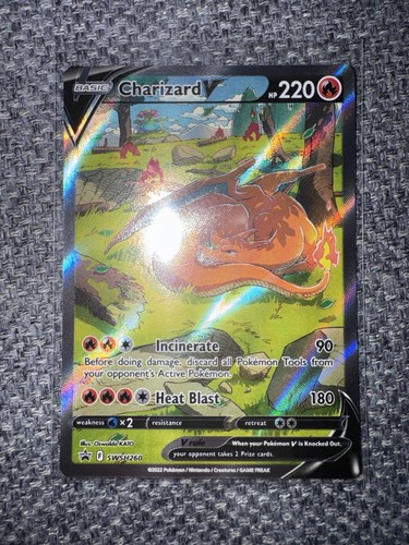 Pokemon charizard swsh260 - pokemon, v