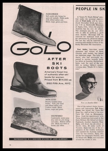 1962 golo after ski scarponi - 1962,