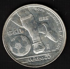 MONETA $ 50 PESOS MESSICO 1985