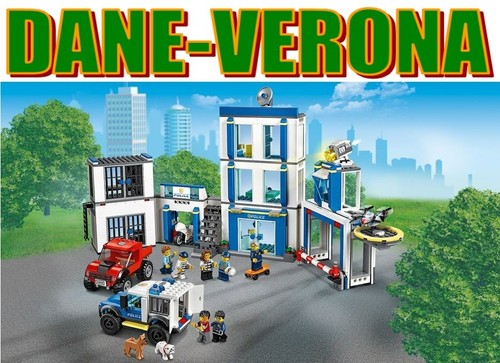 Lego stazione polizia - lego-, di
