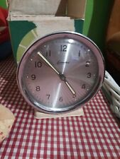 SVEGLIA OROLOGIO VINTAGE DA TAVOLO LOWENTHAL GERMANY ANNI '60 FUNZIONANTE