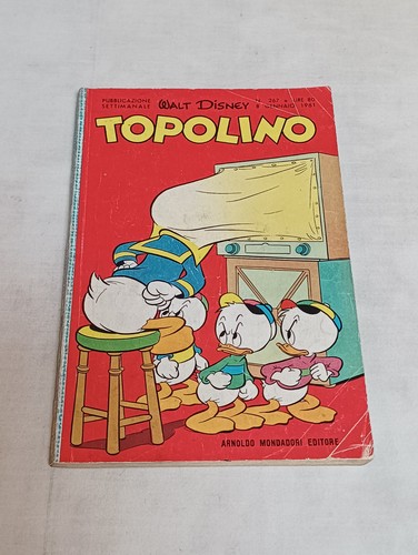 Topolino libretto 267 del - libretto, n.