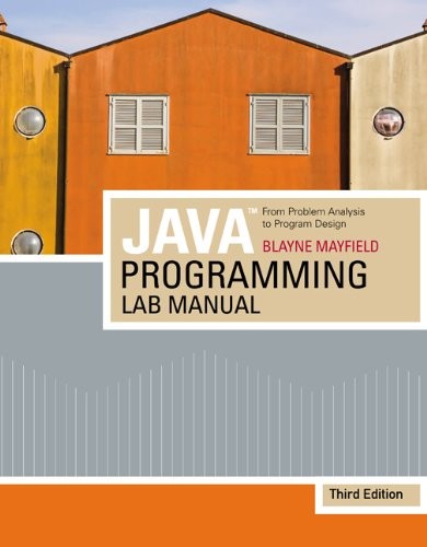 Java programming lab - java,