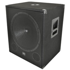 QTX Sound QT18SA Subwoofer Alimentato Attivo 1000 W DJ Disco Sub XLR Basso Sub
